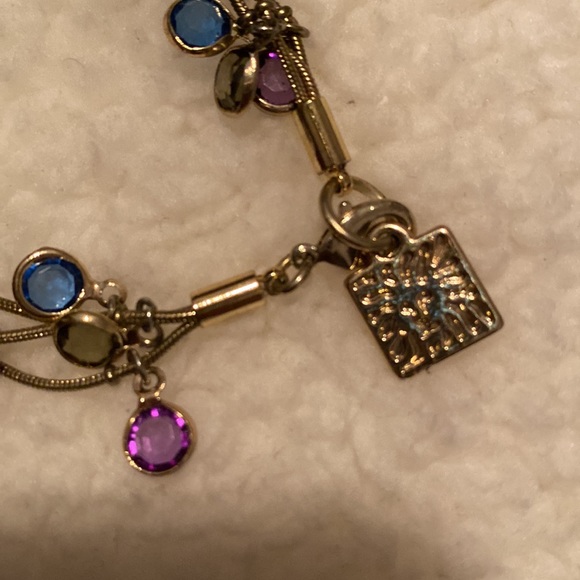 Anne Klein Multicoloured Crystal Bracelet - Picture 2 of 3